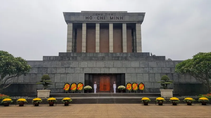 Het Ho Chi Minh-mausoleum in Hanoi